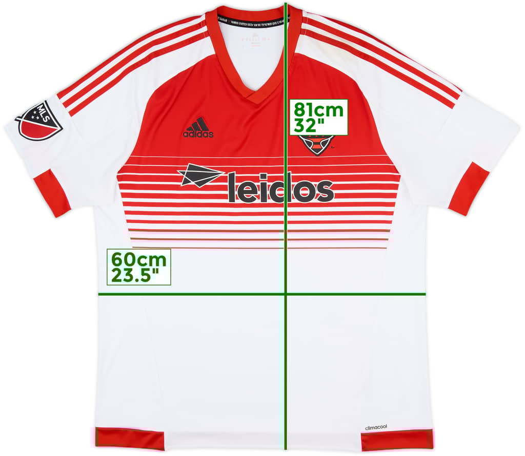 2015 DC United Away Shirt - 7/10 - (XL)