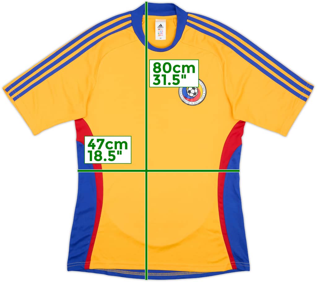 2008-09 Romania Basic Home Shirt - 8/10 - (M)
