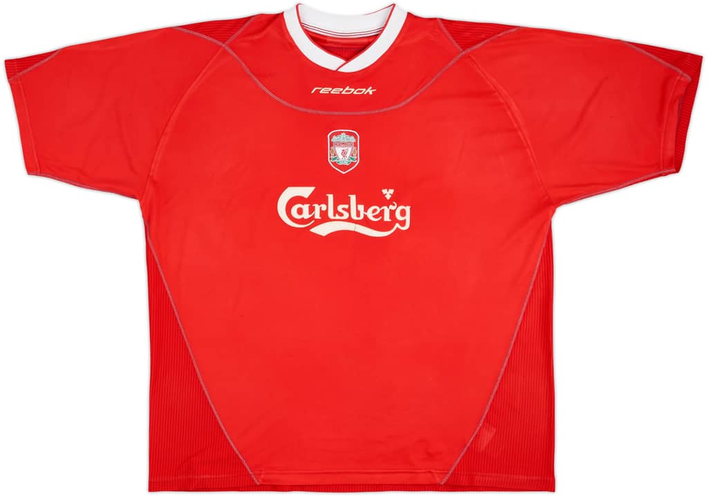 2002-04 Liverpool Home Shirt - 5/10 - (3XL)