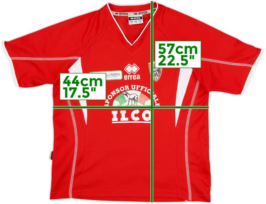 2007-08 Grosseto Errea Training Shirt - 9/10 - (XXS)