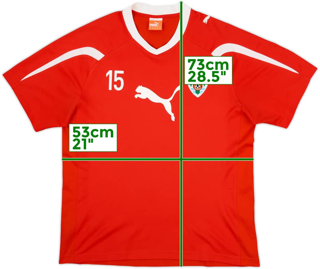 2000s Terek Grozny Puma Player Issue Training Shirt #15 - 9/10 - (M)