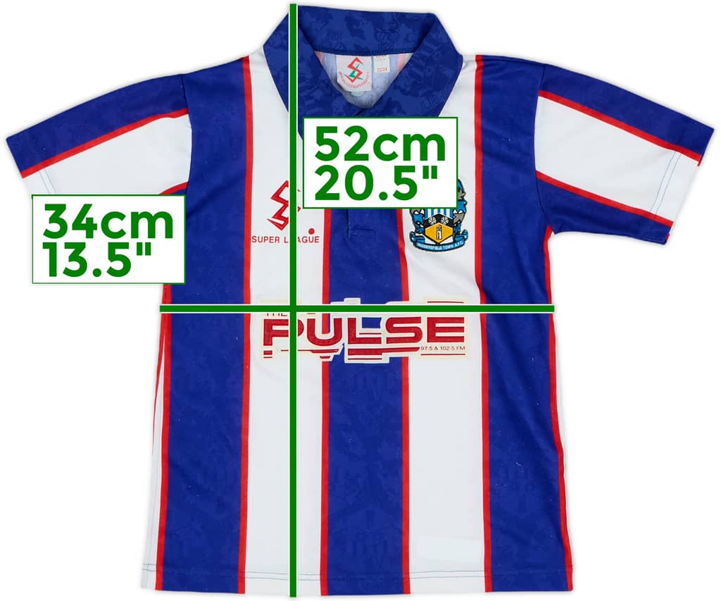 1993-95 Huddersfield Home Shirt - 8/10 - (S.Boys)