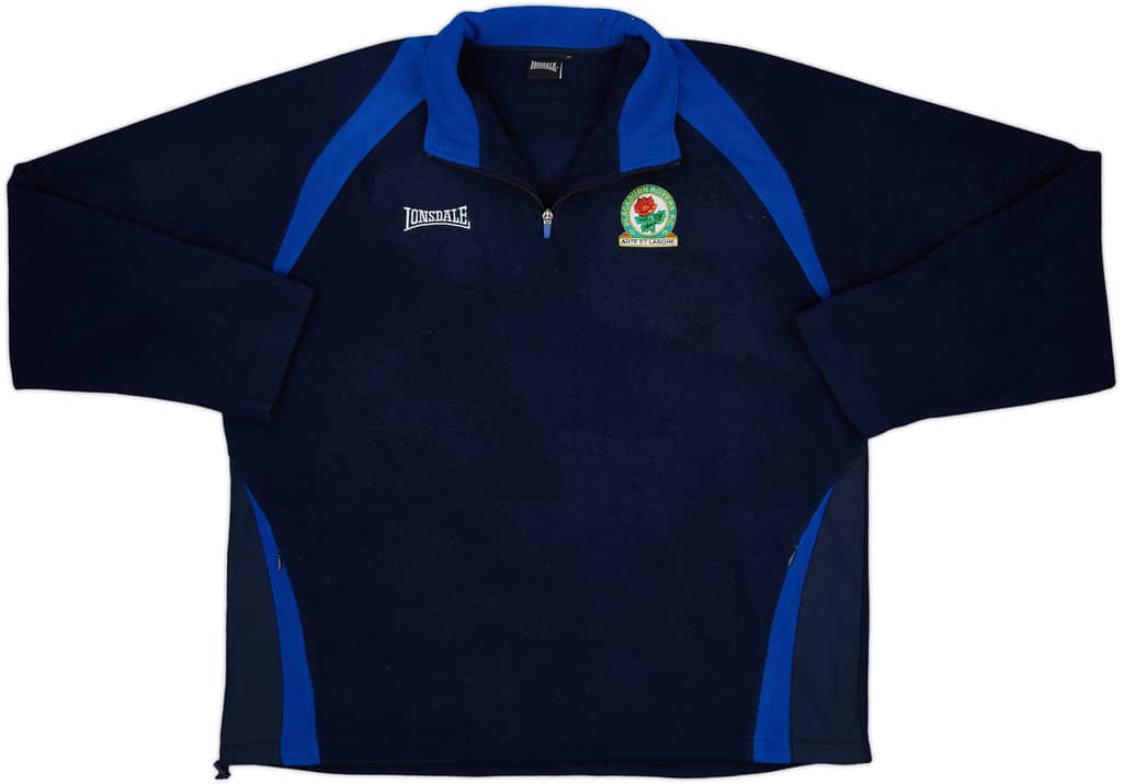 2004-05 Blackburn Lonsdale 1/4 Zip Fleece Top - 8/10 - (XXL)