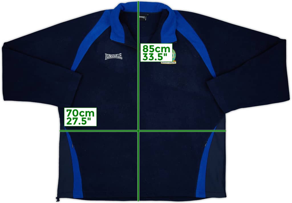 2004-05 Blackburn Lonsdale 1/4 Zip Fleece Top - 8/10 - (XXL)