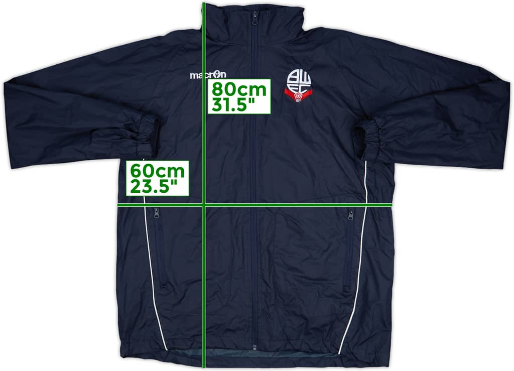 2016-17 Bolton Macron Track Jacket - 10/10 - (L)