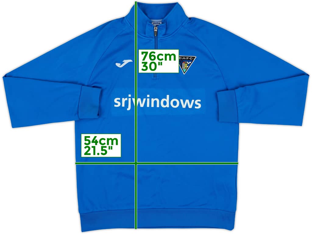 2015-16 Dunfermline Joma 1/4 Zip Drill Top - 8/10 - (L)