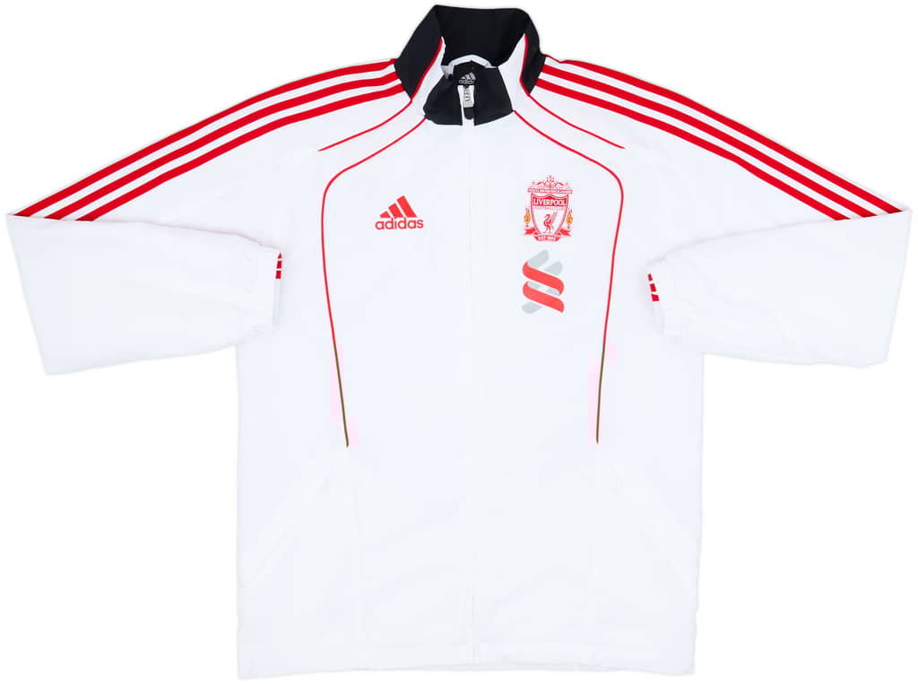 2010-11 Liverpool adidas Track Jacket - 8/10 - (M)