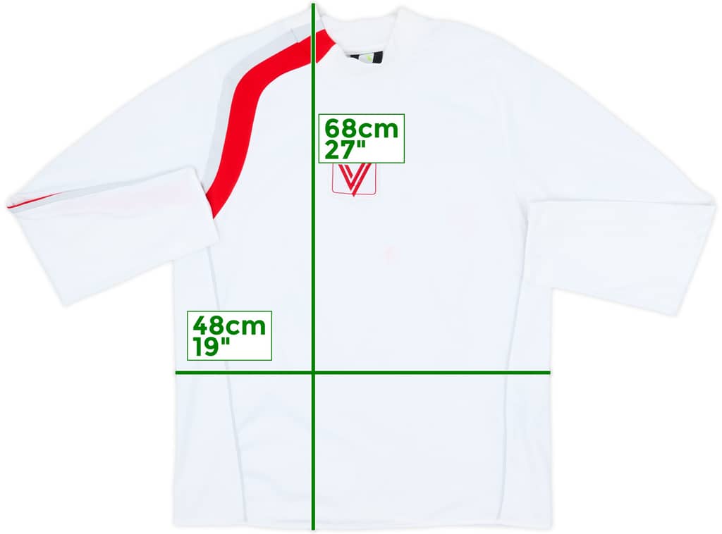 2007-08 Vicenza Diadora Training L/S Shirt - 7/10 - (S)
