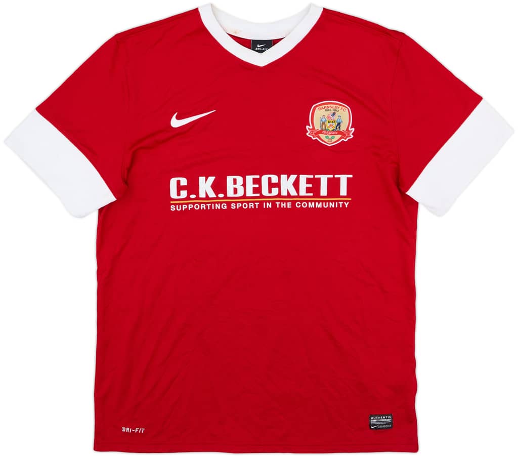 2012-13 Barnsley Home Shirt - 6/10 - (L)