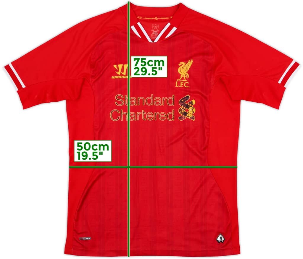2013-14 Liverpool Home Shirt - 4/10 - (M)