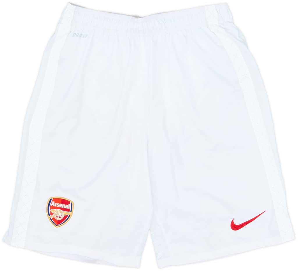 2012-13 Arsenal Home Shorts - 4/10 - (S)