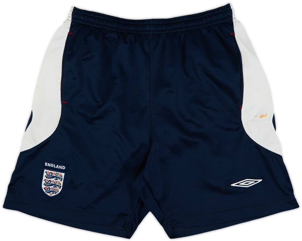 2005-07 England Umbro Training Shorts - 6/10 - (M)