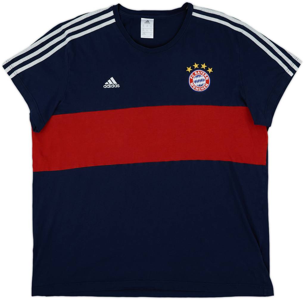 2017-18 Bayern Munich adidas Cotton Tee - 9/10 - (XXL)