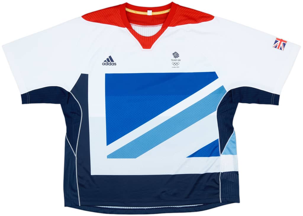 2012 adidas Team GB Olympic adidas Training Shirt - 10/10 - (XXL)
