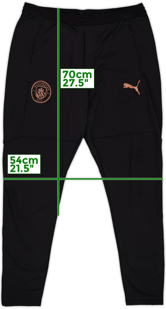 2020-21 Manchester City Puma Track Pants/Bottoms - 9/10 - (L)