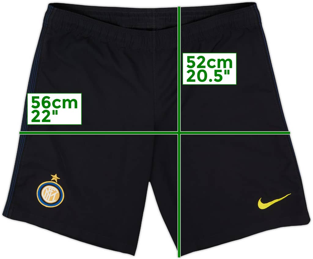 2016-17 Inter Milan Home Shorts - 8/10 - (M)
