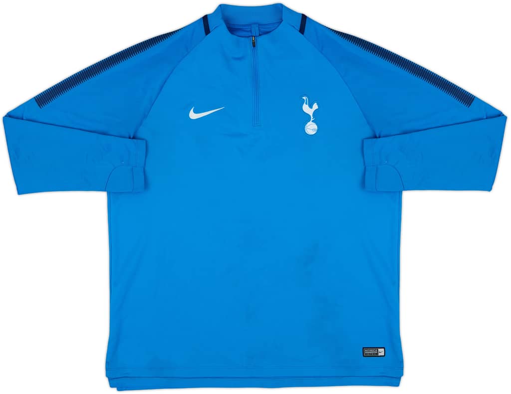 2017-18 Tottenham Nike 1/4 Zip Training Top - 6/10 - (XL)