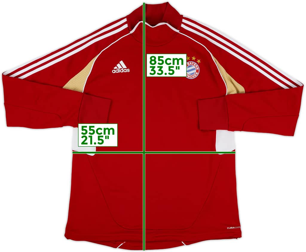 2011-13 Bayern Munich adidas Sweat Top - 8/10 - (L/XL)