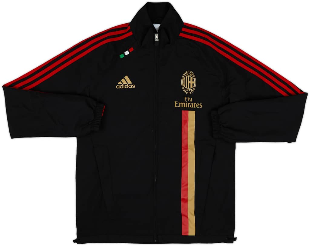 2011-12 AC Milan adidas Track Jacket - 8/10 - (XL)
