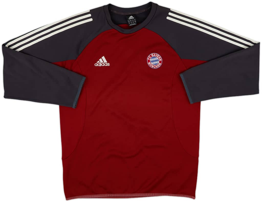 2002-03 Bayern Munich adidas Sweat Top - 8/10 - (XL.Boys)