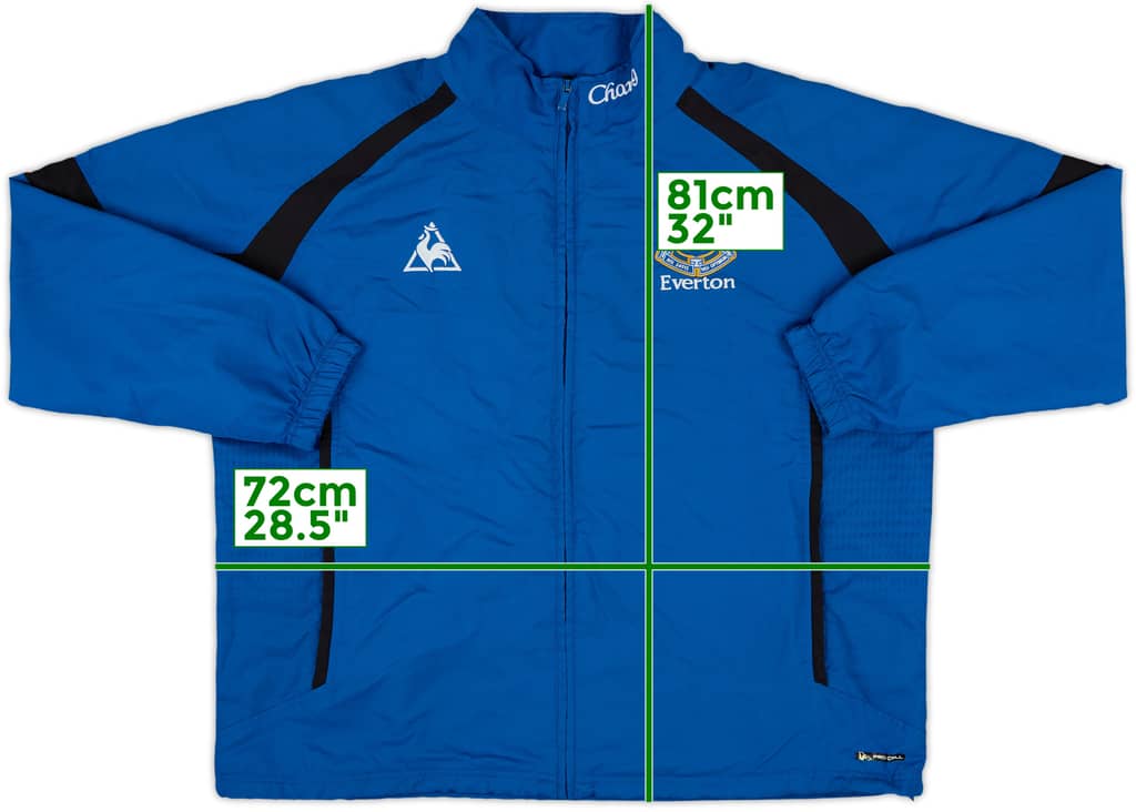 2009-10 Everton Le Coq Sportif Track Jacket - 8/10 - (XXL)