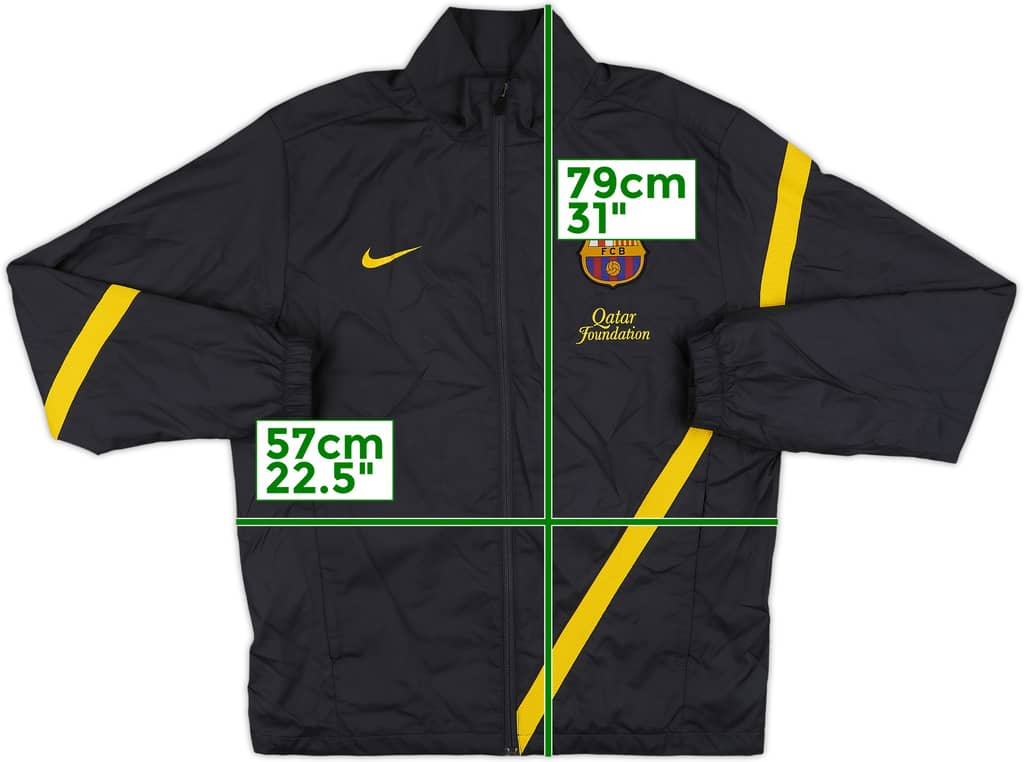 2011-12 Barcelona Nike Track Jacket - 10/10 - (M)