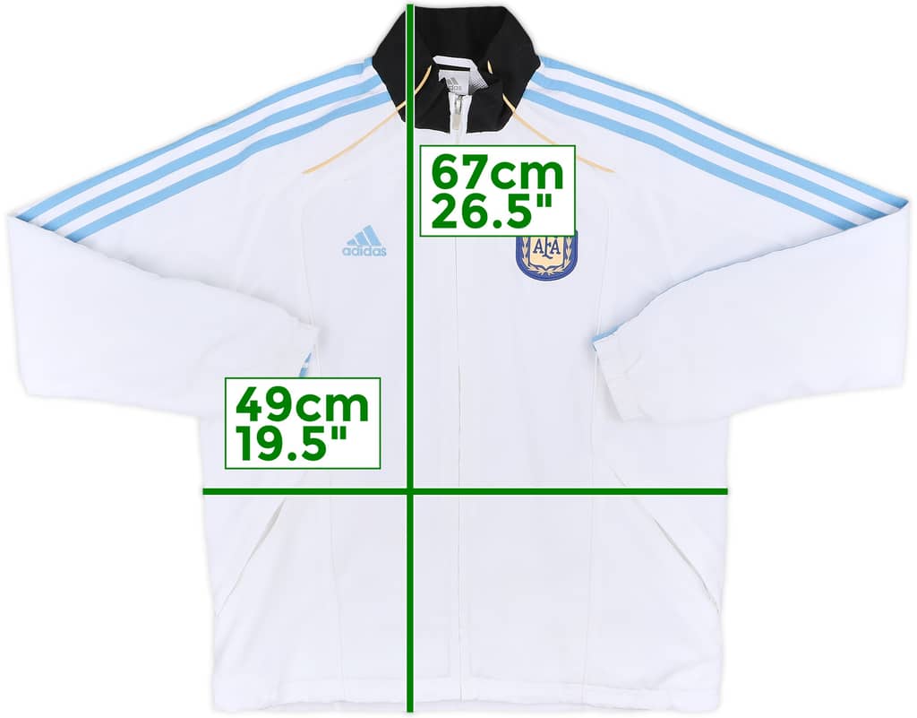 2009-10 Argentina adidas Track Jacket - 8/10 - (M.Boys)