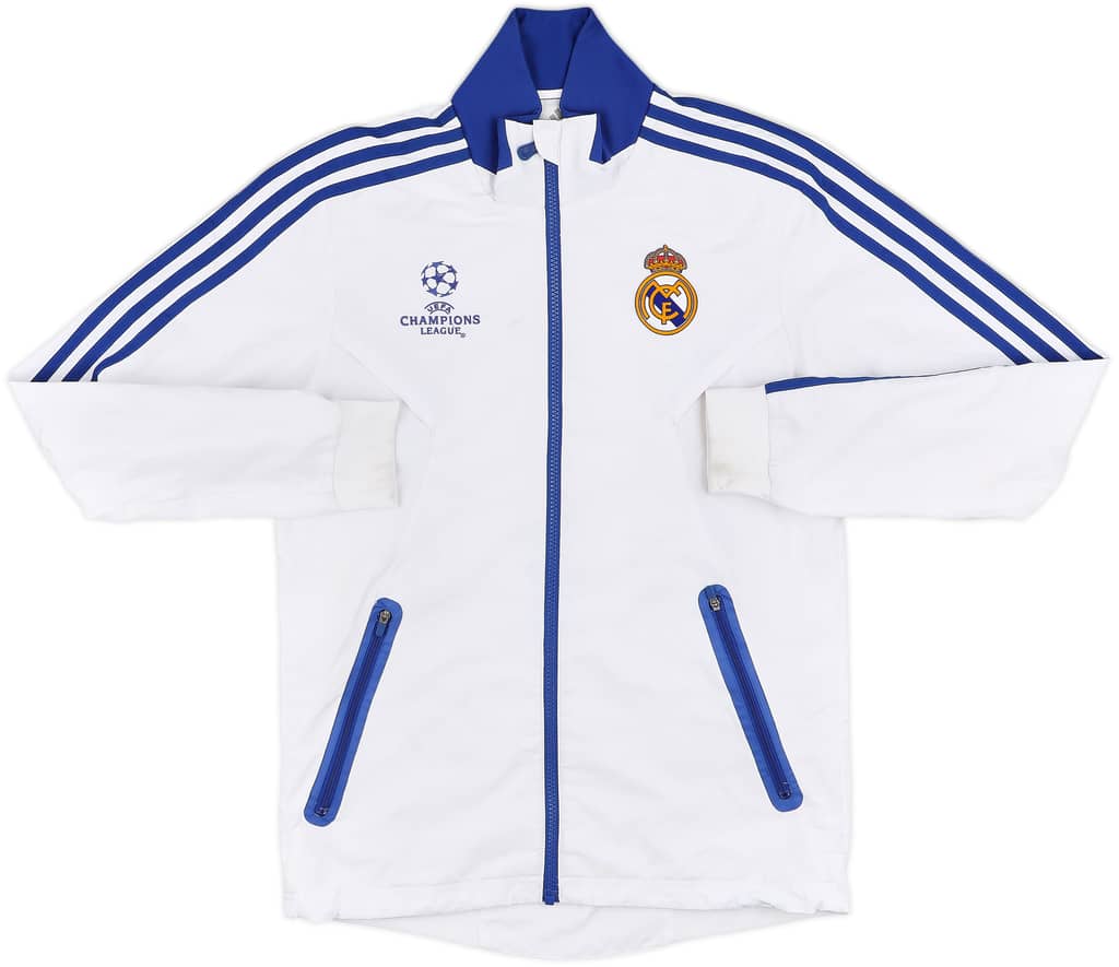 2010-11 Real Madrid adidas CL Track Jacket - 6/10 - (XL.Boys)