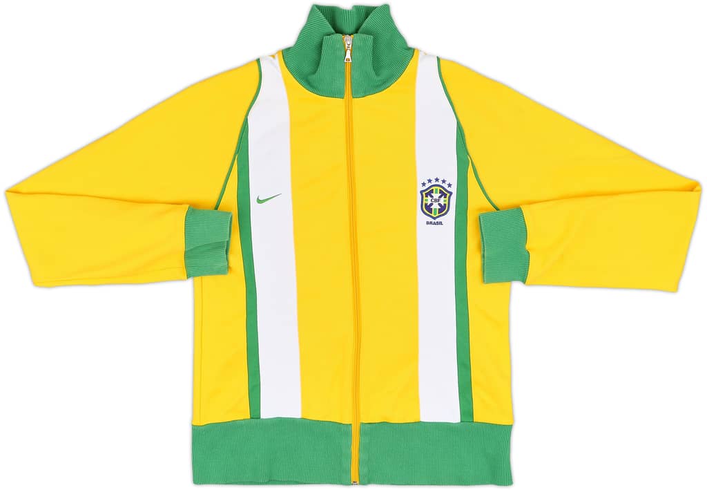 2005-06 Brazil Nike Track Jacket - 8/10 - (Women's XL)