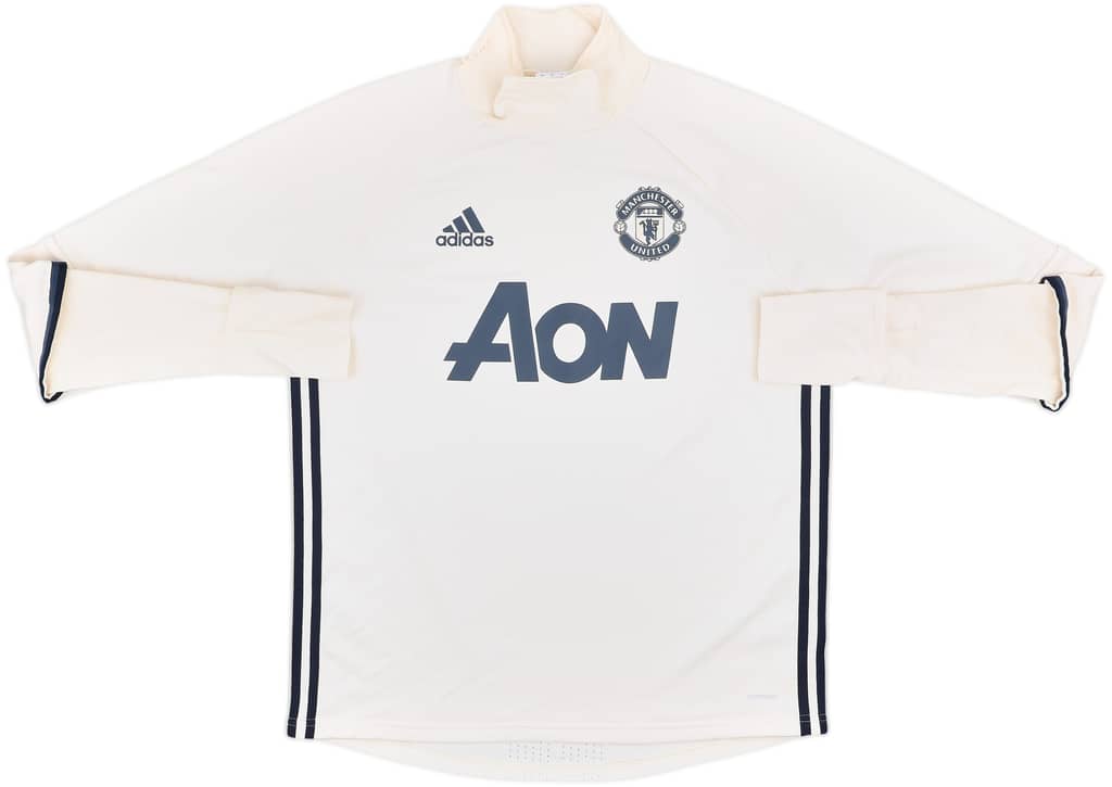 2016-17 Manchester United adidas Sweat Top - 6/10 - (L)