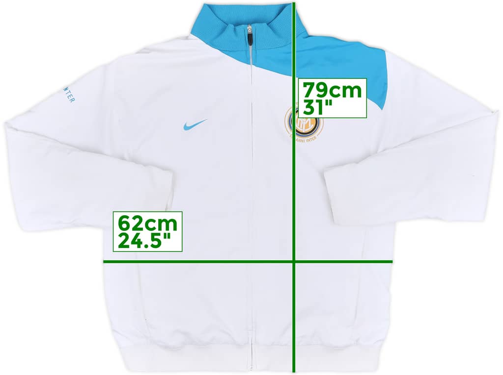 2008-09 Inter Milan Nike Track Jacket - 7/10 - (XL)