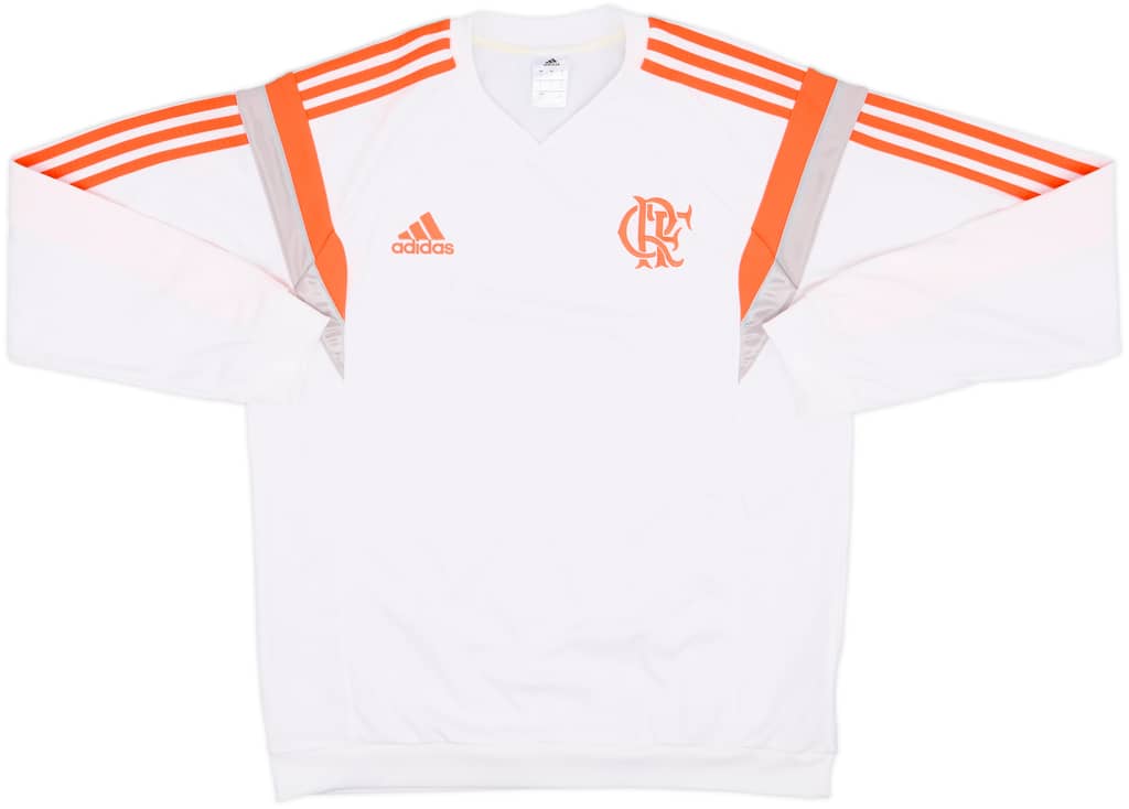 2013-14 Flamengo adidas Sweat Top - 8/10 - (L)