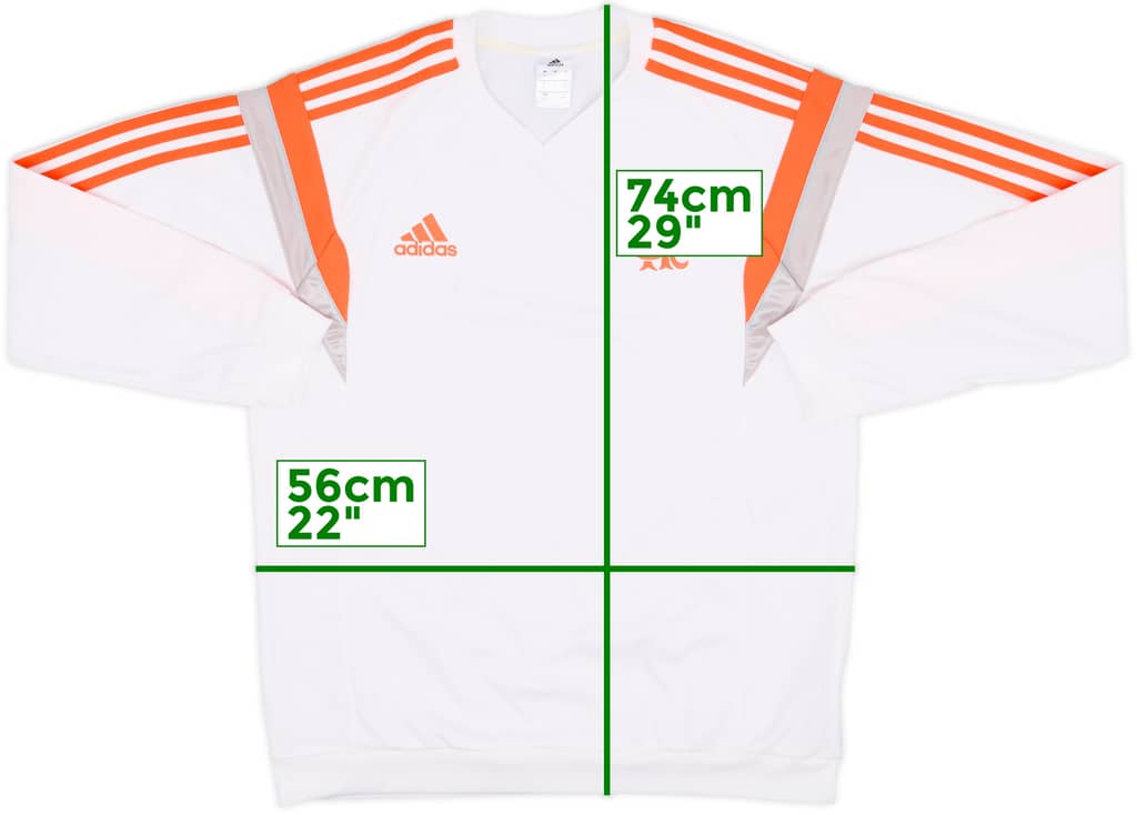 2013-14 Flamengo adidas Sweat Top - 8/10 - (L)