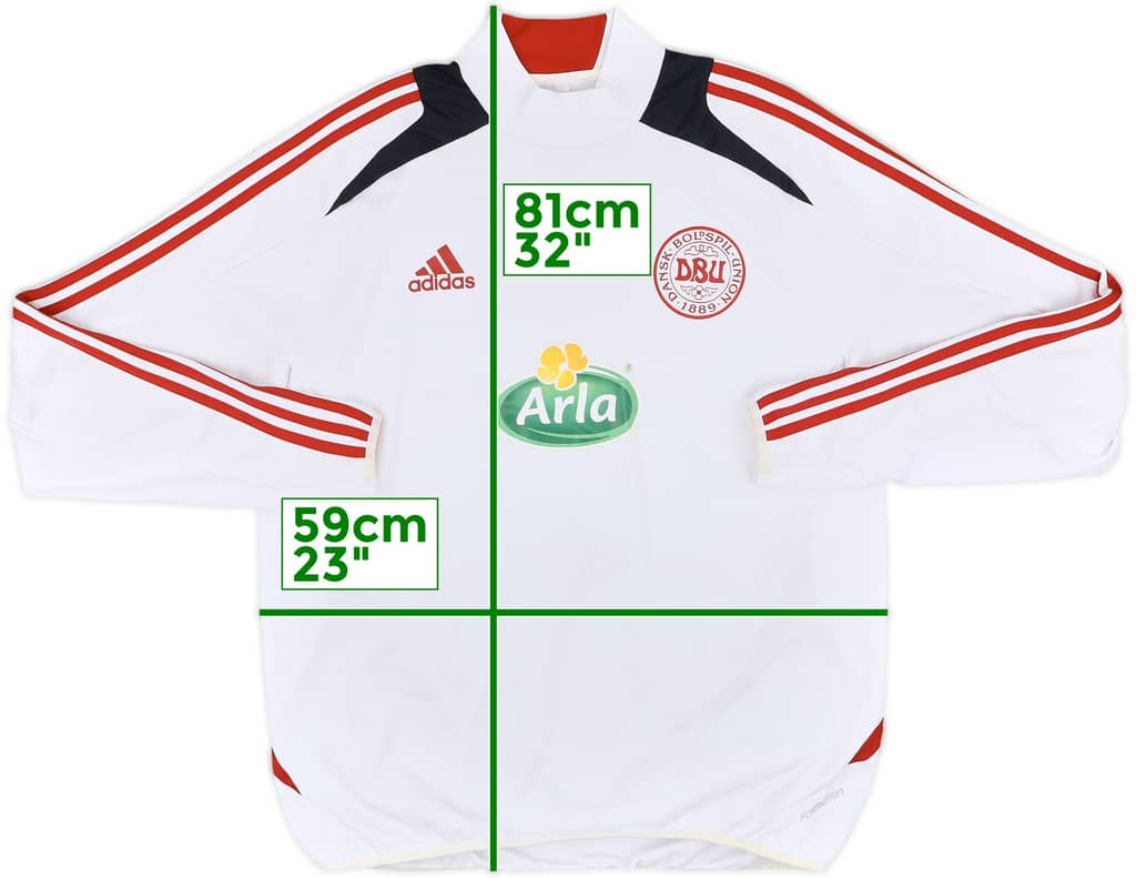 2011-12 Denmark adidas Fodboldskole Sweat Top - 7/10 - (L/XL)
