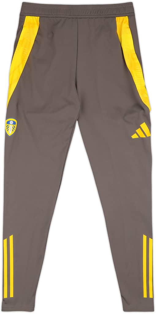 2024-25 Leeds United adidas Track Pants/Bottoms - 10/10 - (S)