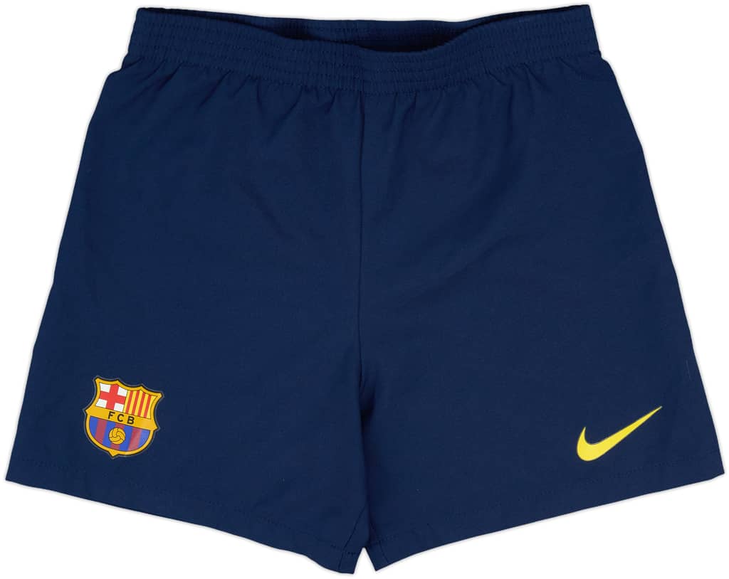 2013-14 Barcelona Home Shorts - 9/10 - (4-5 Years)