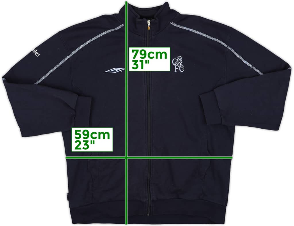 2001-02 Chelsea Umbro Track Jacket - 8/10 - (XL)