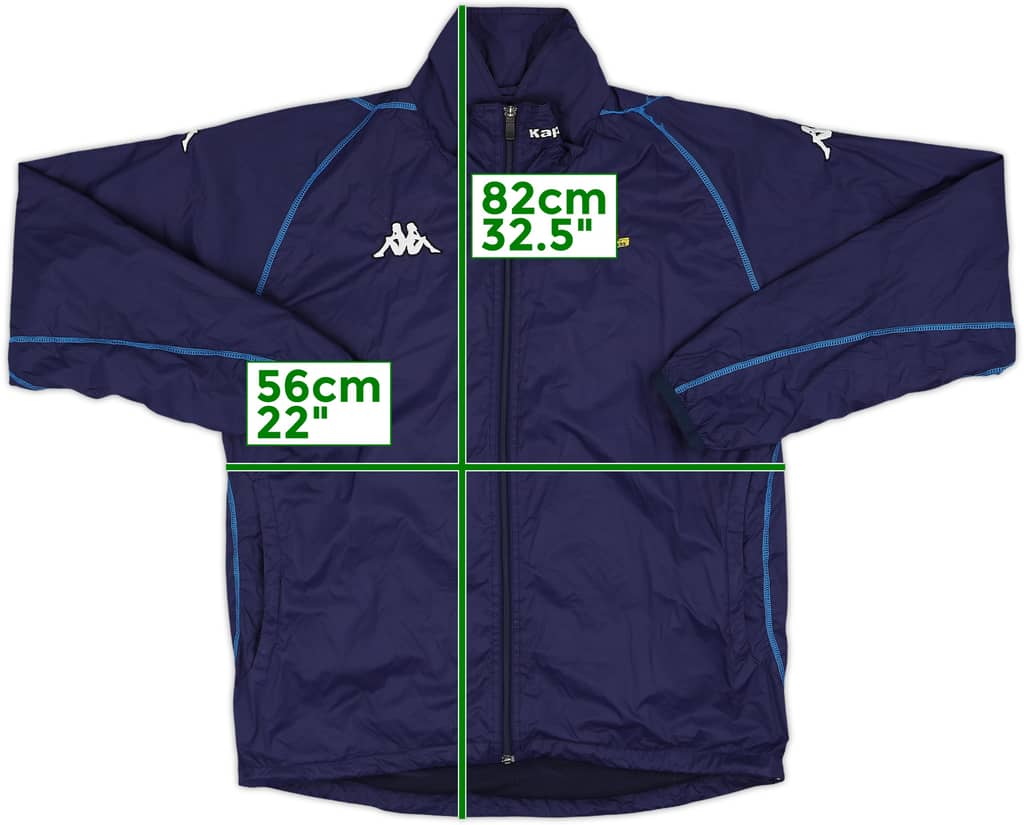 2002-03 Tottenham Kappa Track Jacket - 8/10 - (M)