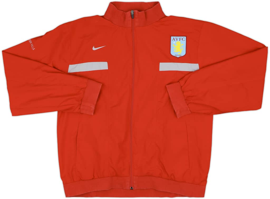 2009-10 Aston Villa Nike Track Jacket - 8/10 - (L)