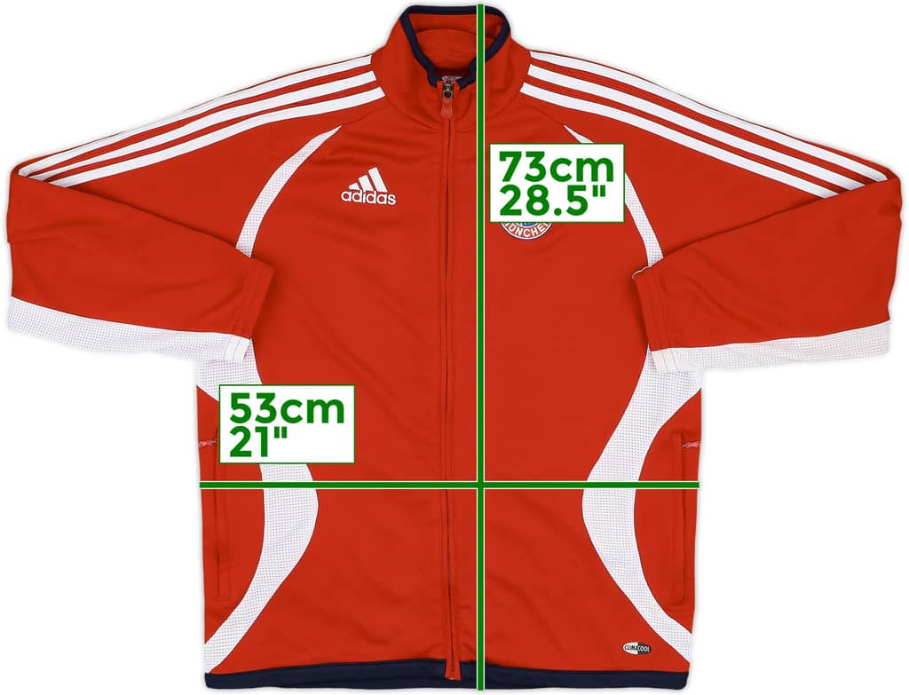 2006-07 Bayern Munich adidas Track Jacket - 8/10 - (L.Boys)