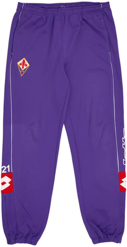 2005-06 Fiorentina Player Issue Lotto Track Pants/Bottoms #121 - 7/10 - (XL)