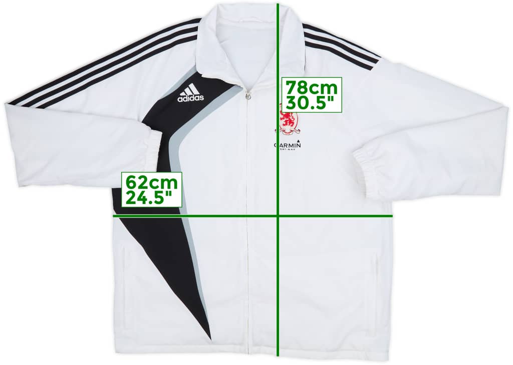 2009-10 Middlesbrough adidas Track Jacket - 6/10 - (XL)