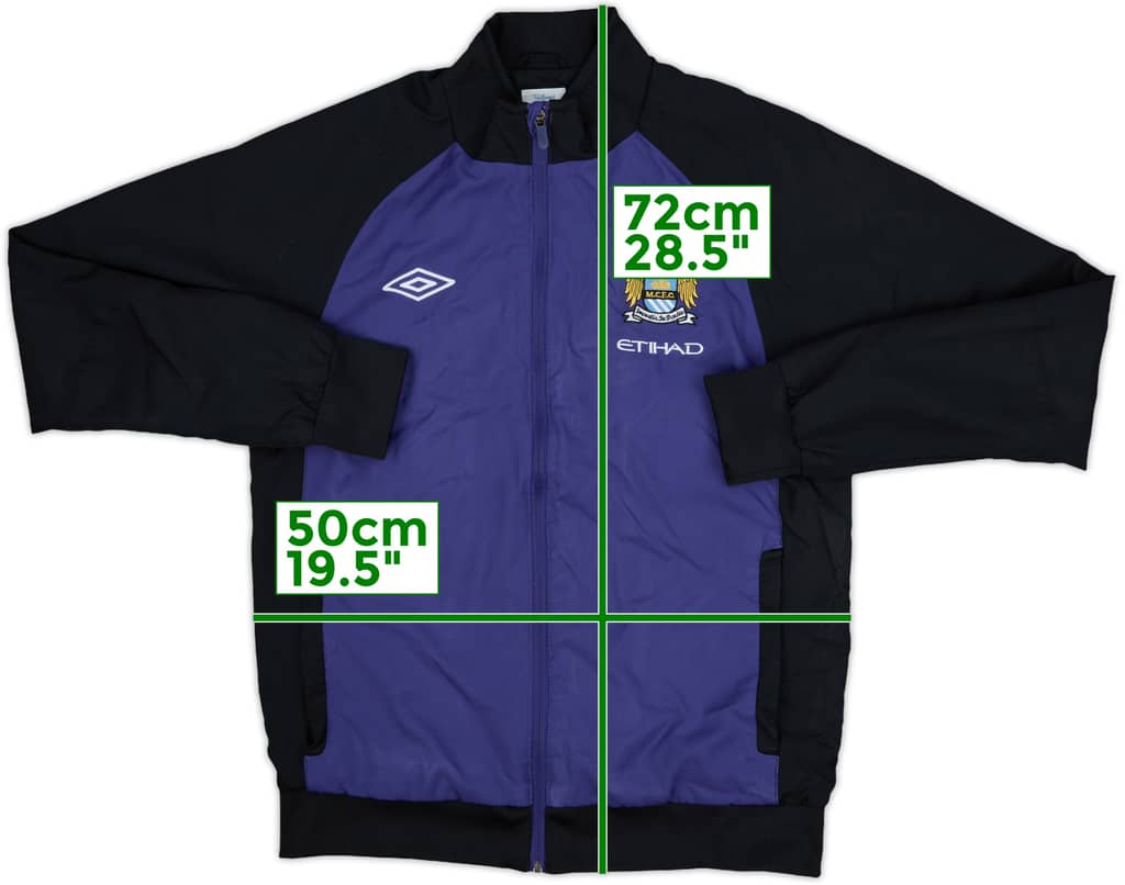 2012-13 Manchester City Umbro Track Jacket - 8/10 - (M)