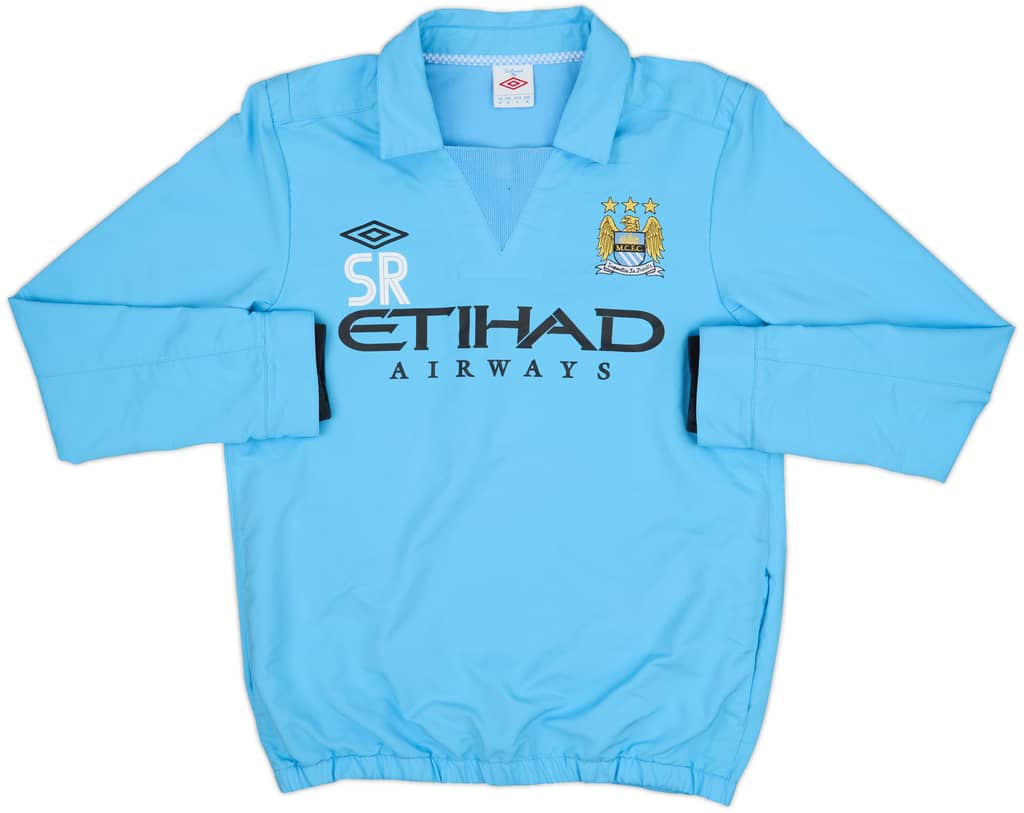 2011-12 Manchester City Umbro Staff Issue Drill Top SR - 9/10 - (M)