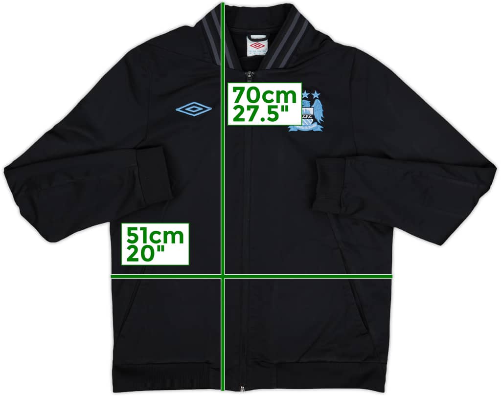 2012-13 Manchester City Umbro Track Jacket - 10/10 - (M)