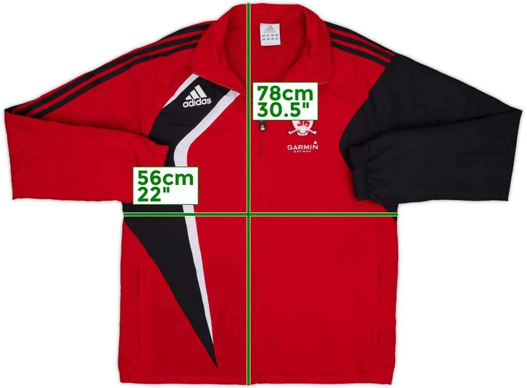 2009-10 Middlesbrough adidas Track Jacket - 10/10 - (M)