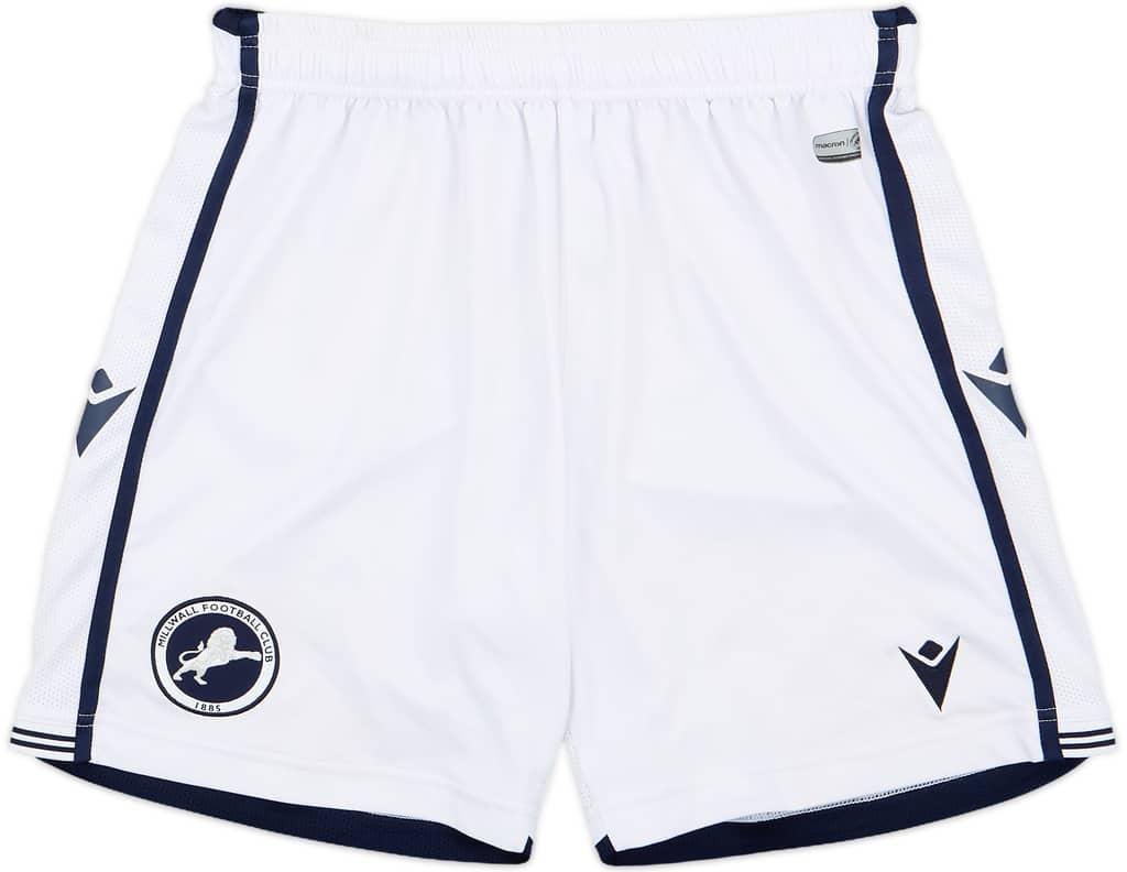 2018-19 Millwall Home Shorts - 7/10 - (XL.Boys)