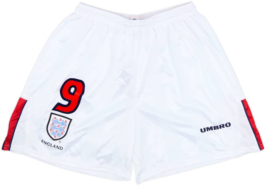 1998-00 England Player Issue Home Shorts #9 - 9/10 - (XXL)