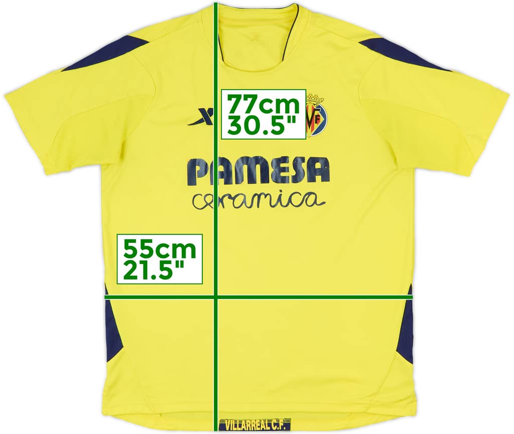 2014-15 Villarreal Home Shirt - 5/10 - (XL)