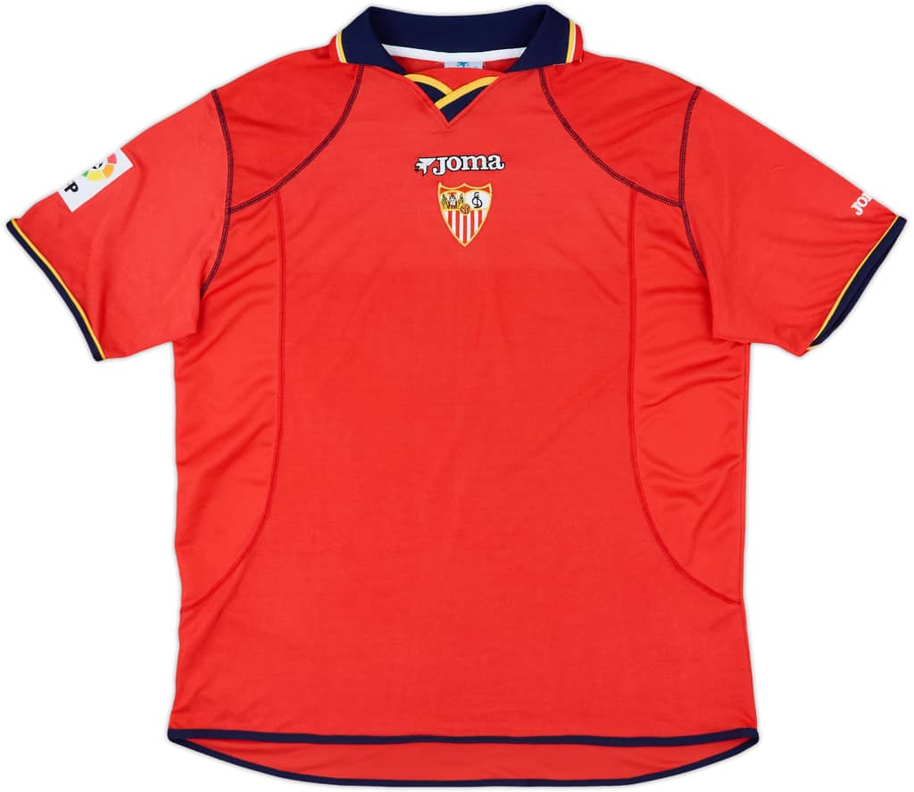 2001-02 Sevilla Away Shirt - 9/10 - (XL)